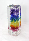 Christopher Morrison Glass Facet Cube