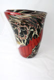 Christopher Morrison Glass Large Ribbon Vase