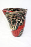 Christopher Morrison Glass Large Ribbon Vase