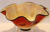 Nourot Glass Studio "Scarlet Nova" Mantle Flunt