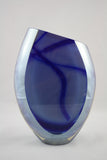 Edward Kachurik Art Glass Blue Chameleon