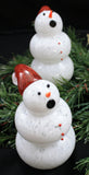 Thames Art Glass Caroler Red Hat Snowman