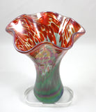 Glass Eye Studio Poppies Mini Vase