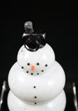 Thames Art Glass Camera Snowman
