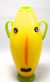 Tom Farbanish Yellow Face Vase