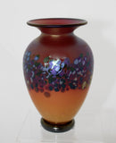 Nourot Glass Studio "C'ezanne" Mini Red Vase