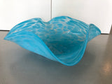 Eisenstat Glass Blue & Clear Diamond Plate