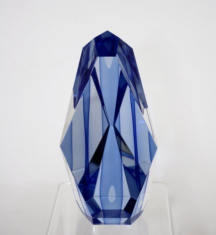 Ed Kachurik Small Blue Empire Sculpture