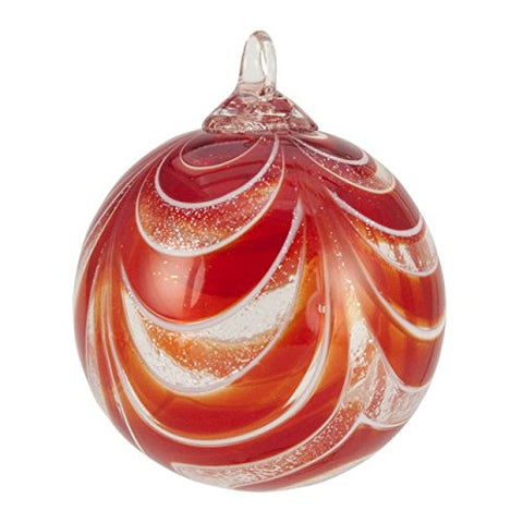 Glass Eye Studio Limited Edition Red Ribbon Ornament