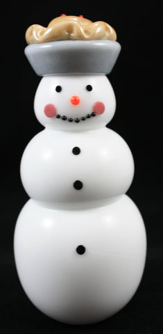 Vitrix Hot Glass Studio Apple Pie Snowman