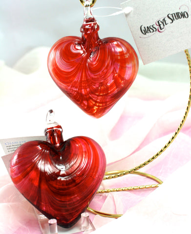 Glass Eye Studio Classic Heart Ornament Valentine