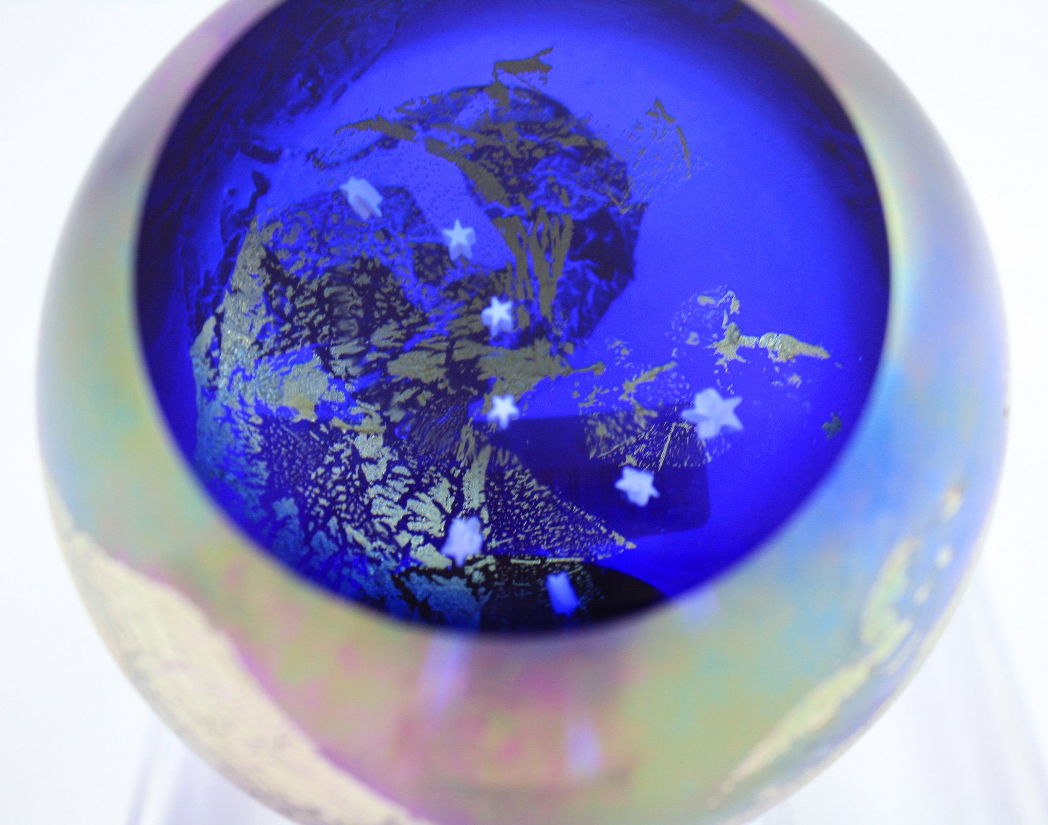 Glass Eye Studio Big Dipper Celestial Paper Weight – LMB Art Glass