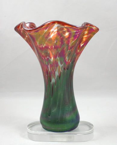 Glass Eye Studio Poppies Mini Vase