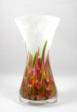 Glass Eye Studio Tulip Mosaic Hourglass Vase