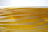 Chatham Glass Co. Large Yellow Jewel Turbini Bowl