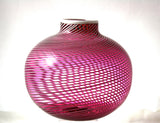 Chatham Glass Co. Ruby Turbini Large Vase