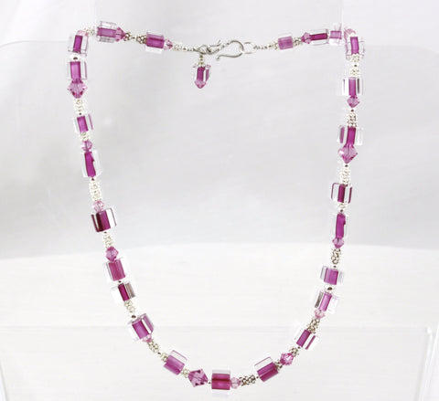 Penrose Design Pink Necklace
