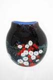 Shawn Messenger Fine Art Glass Large Flattened Vase
