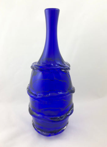 Kazuki Takizawa Cobalt Blue Texture Vase